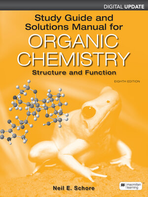 cover image of Study Guide and Solutions Manual for Organic Chemistry Digital Update